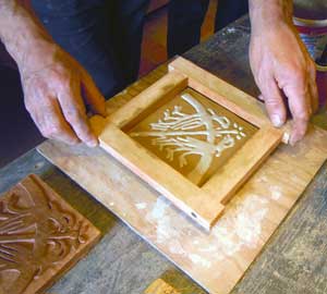 fabrication carreaux medievaux